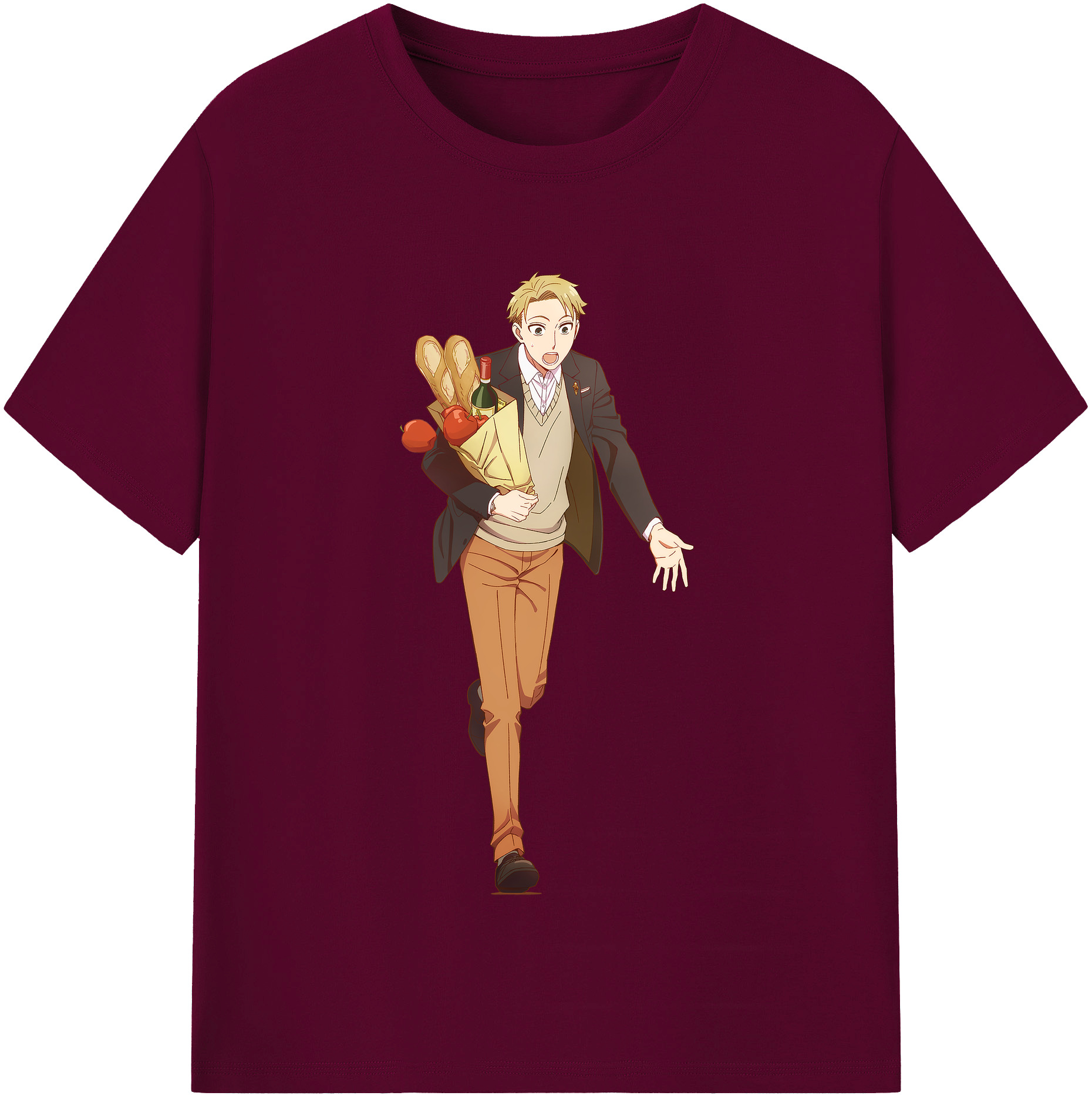 （画像用） SPY×FAMILY间谍家家酒 レディースカジュアルプリントTシャツ（綿100％）